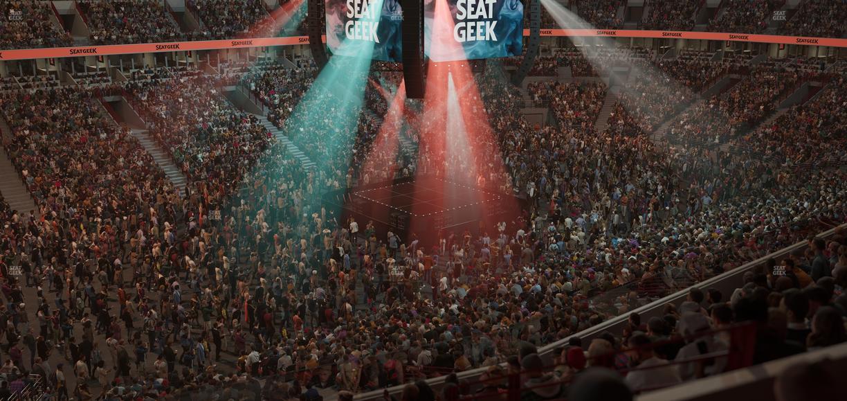 United Center - Section Level Ii Suite 44 Seat View