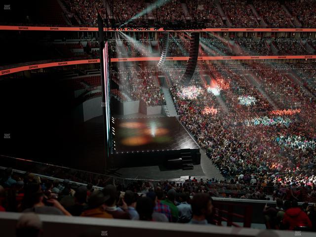 United Center - Section Level Ii Suite 44 Seat View United Center - Section Level Ii Suite 44 Seat View