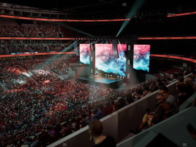 United Center - Section Level Ii Suite 6 Seat View United Center - Section Level Ii Suite 6 Seat View