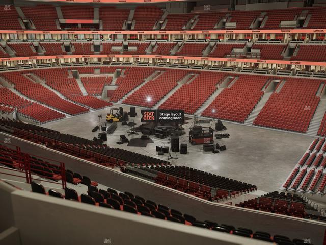 United Center - Section Level Ii Suite 66 Seat View United Center - Section Level Ii Suite 66 Seat View
