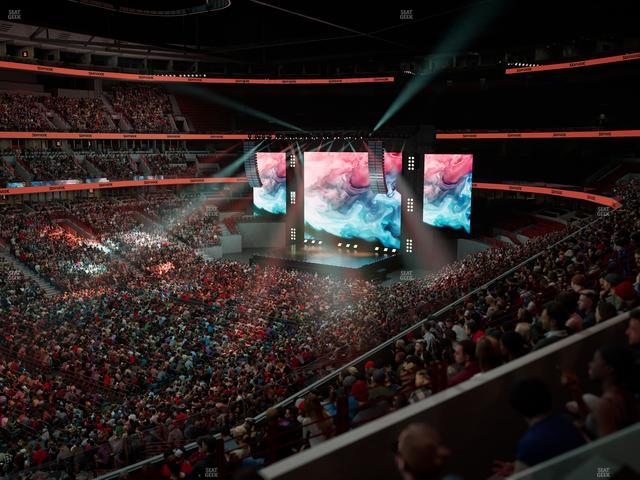 United Center - Section Level Ii Suite 8 Seat View United Center - Section Level Ii Suite 8 Seat View