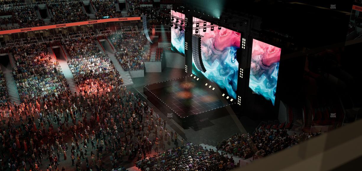 United Center - Section Level Iii Suite 1 Seat View
