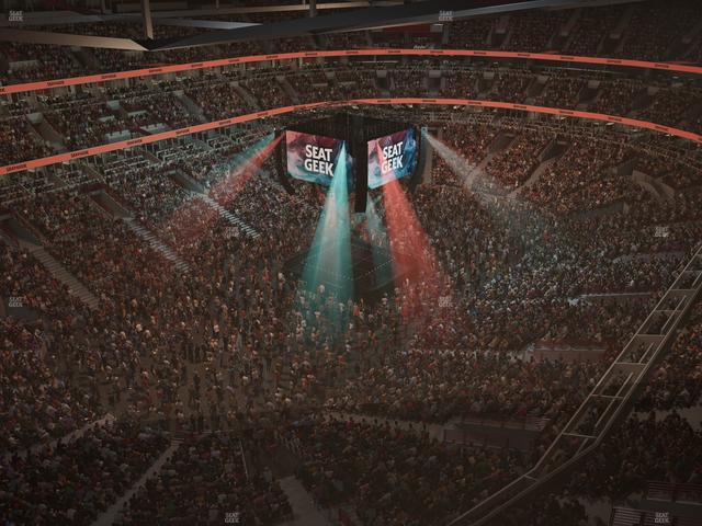 United Center - Section Level Iii Suite 12 Seat View
