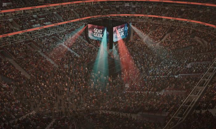 United Center - Section Level Iii Suite 12 Seat View