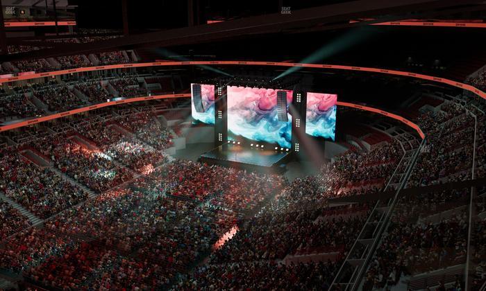 United Center - Section Level Iii Suite 12 Seat View