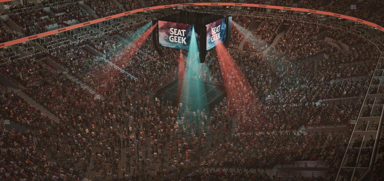 United Center - Section Level Iii Suite 14 Seat View