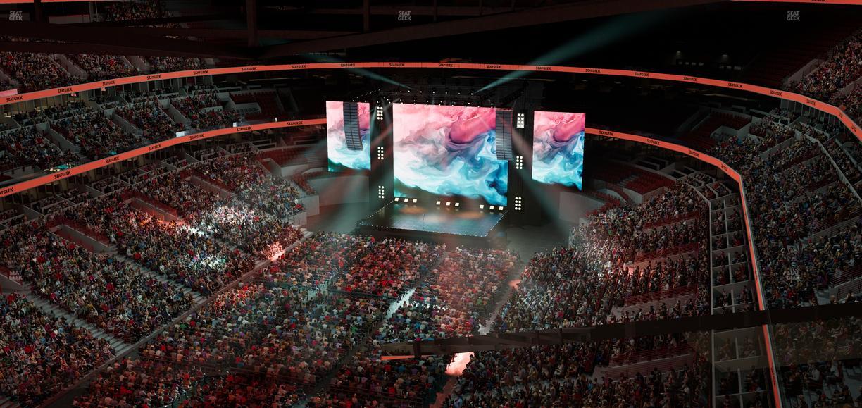 United Center - Section Level Iii Suite 15 Seat View