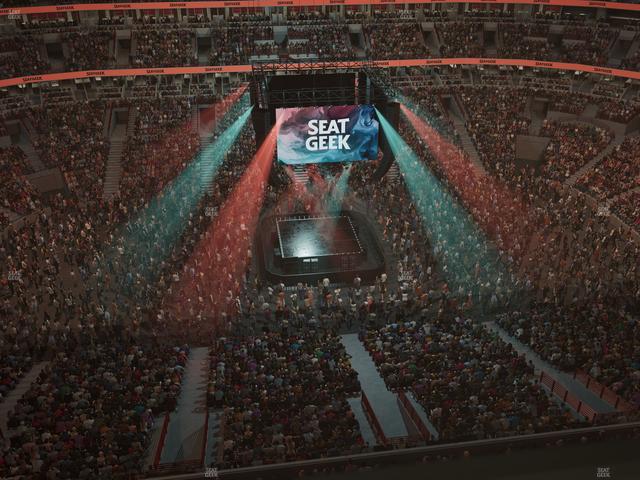 United Center - Section Level Iii Suite 2 Seat View