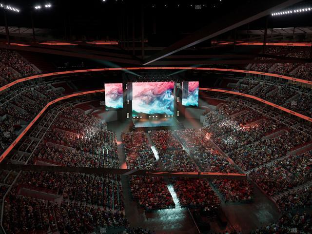 United Center - Section Level Iii Suite 25 Seat View United Center - Section Level Iii Suite 25 Seat View