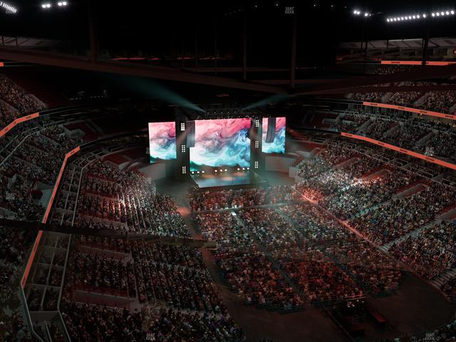 Vue officielle de la Section Level Iii Suite 27 au site United Center