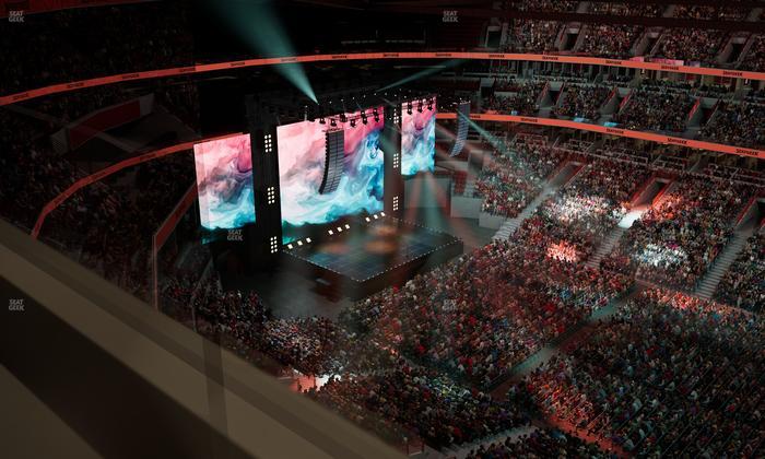 United Center - Section Level Iii Suite 38 Seat View