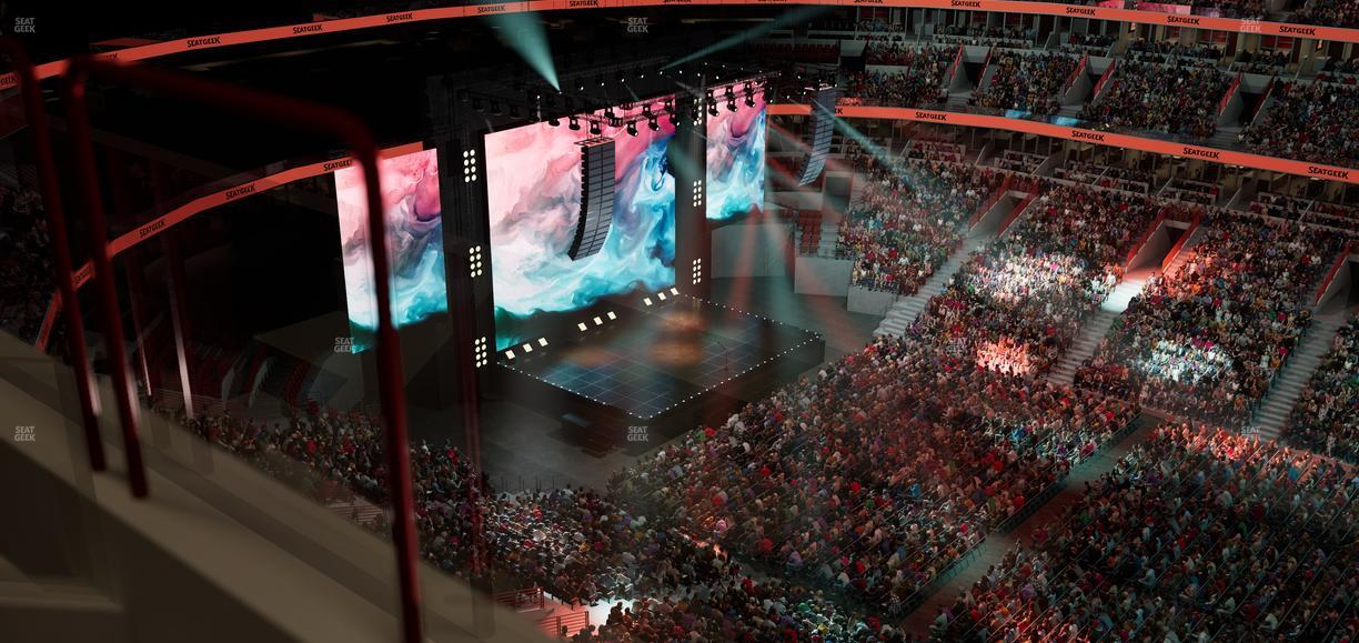 United Center - Section Level Iii Suite 39 Seat View