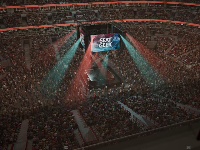 United Center - Section Level Iii Suite 4 Seat View