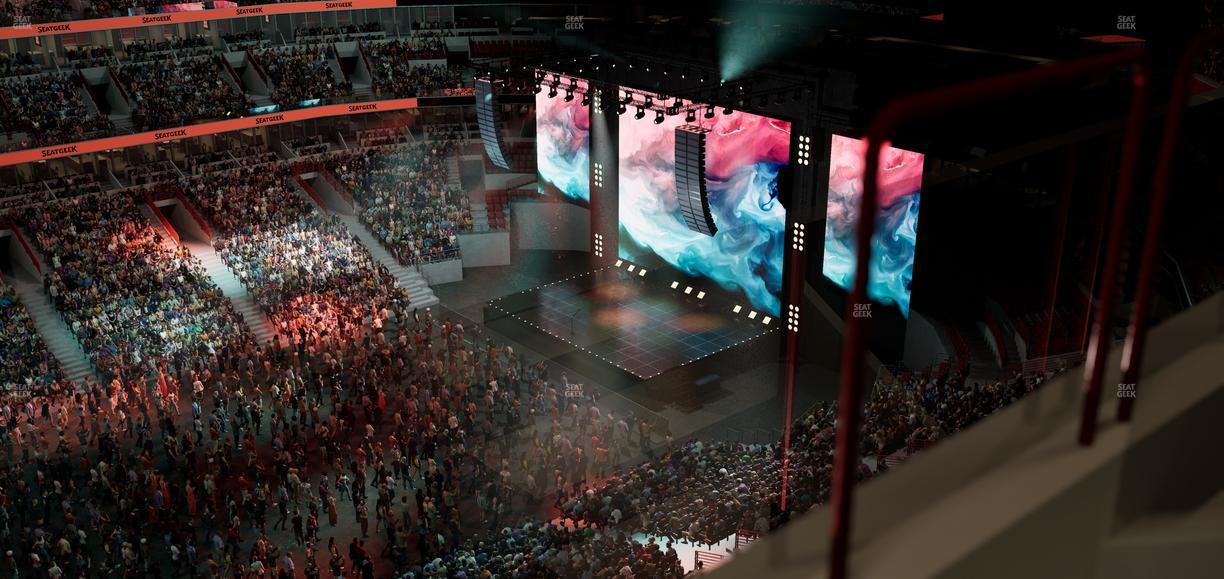 United Center - Section Level Iii Suite 4 Seat View