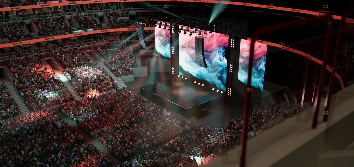 United Center - Section Level Iii Suite 4 Seat View