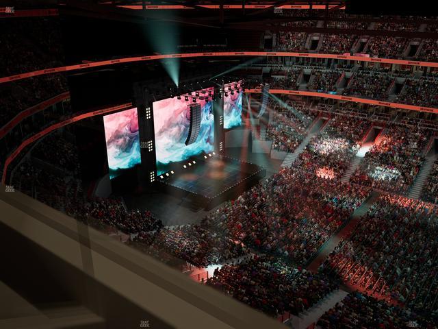 United Center - Section Level Iii Suite 40 Seat View United Center - Section Level Iii Suite 40 Seat View