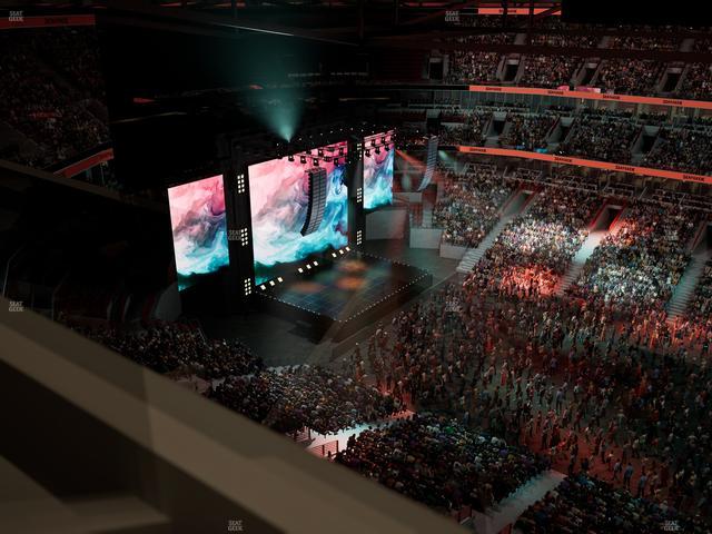 United Center - Section Level Iii Suite 40 Seat View United Center - Section Level Iii Suite 40 Seat View