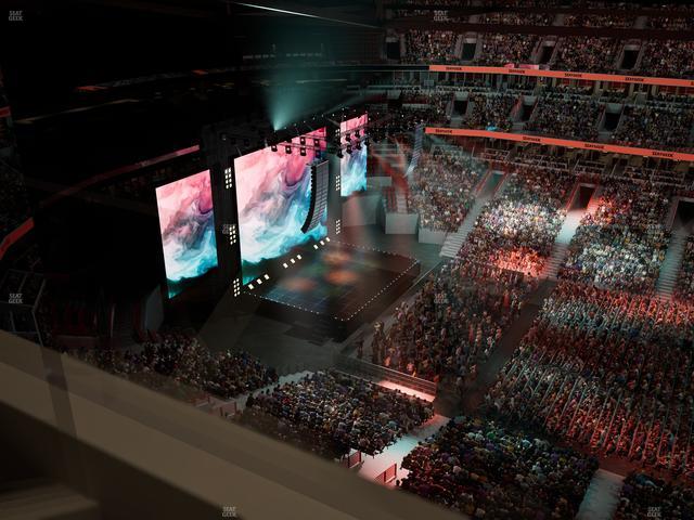 Vue officielle de la Section Level Iii Suite 42 au site United Center