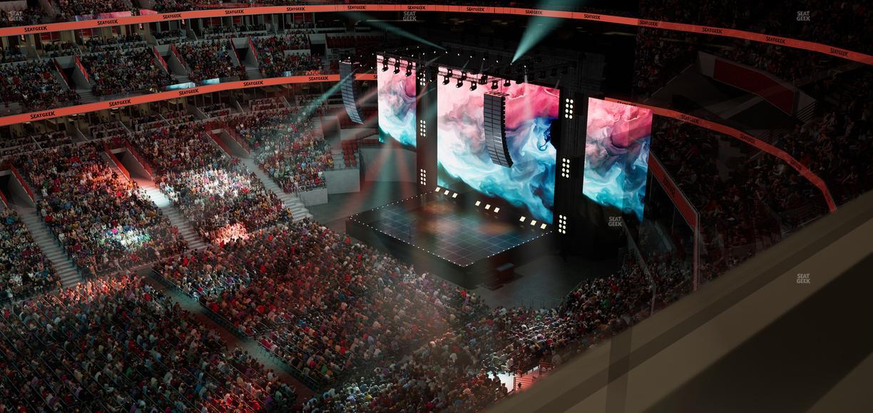 United Center - Section Level Iii Suite 5 Seat View