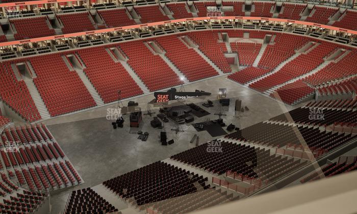 United Center - Section Level Iii Suite 50 Seat View