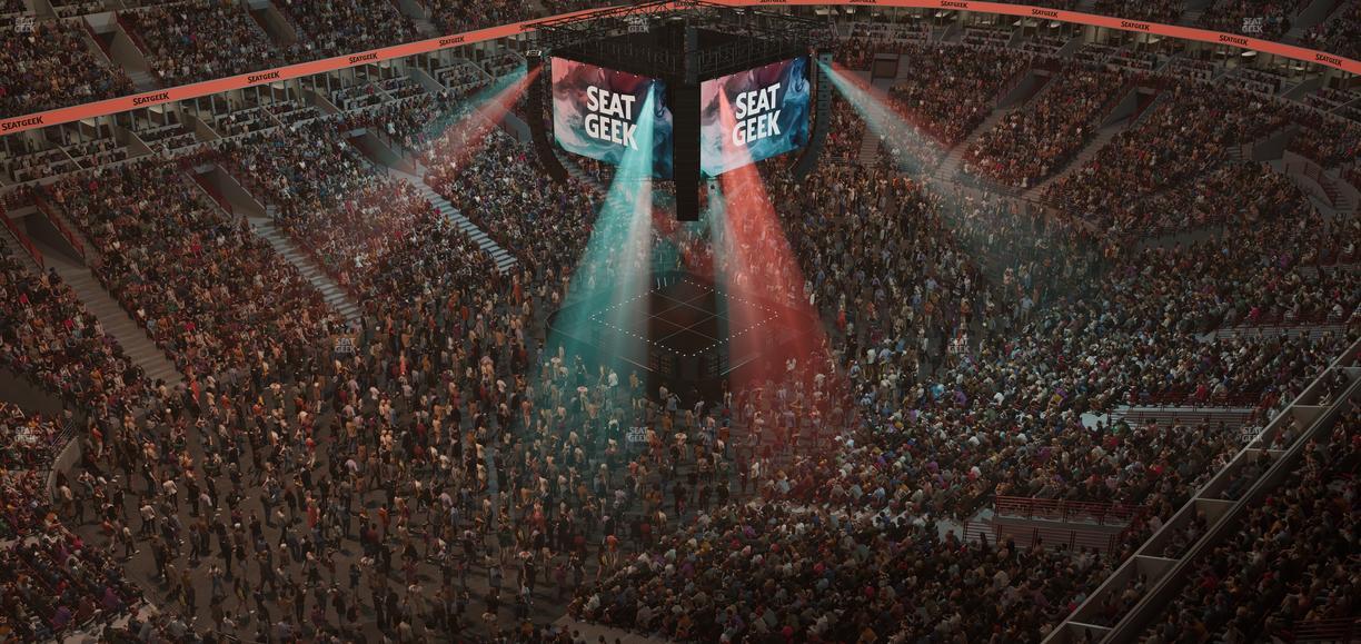 United Center - Section Level Iii Suite 53 Seat View