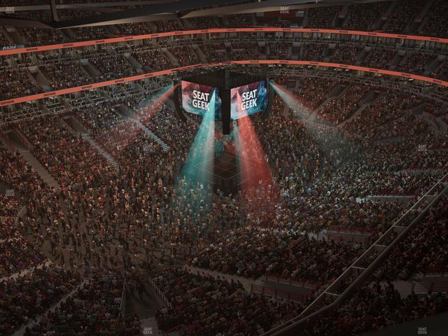 United Center - Section Level Iii Suite 53 Seat View