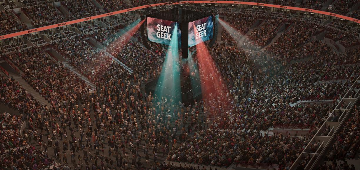 United Center - Section Level Iii Suite 54 Seat View