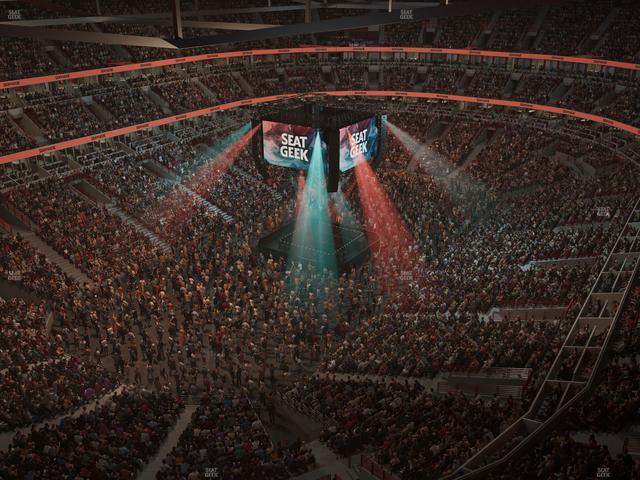 United Center - Section Level Iii Suite 55 Seat View