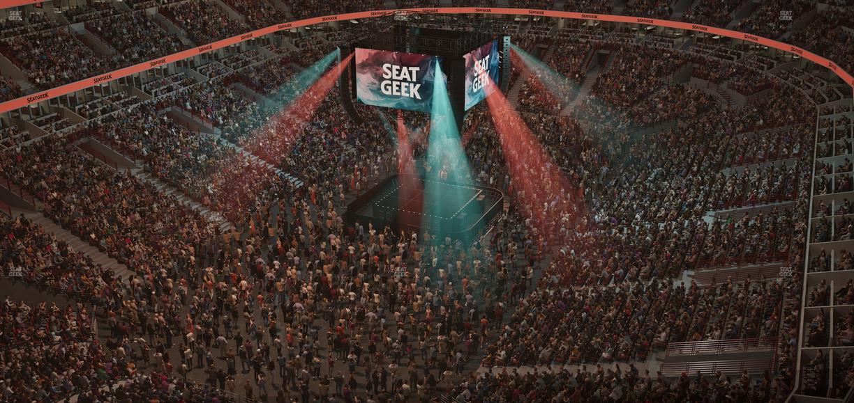 United Center - Section Level Iii Suite 57 Seat View