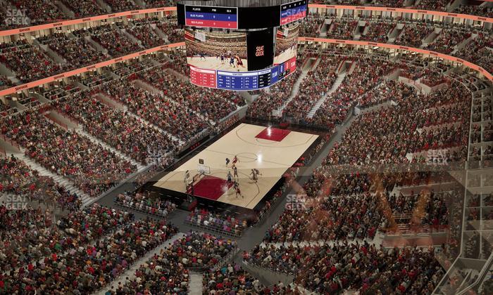United Center - Section Level Iii Suite 57 Seat View