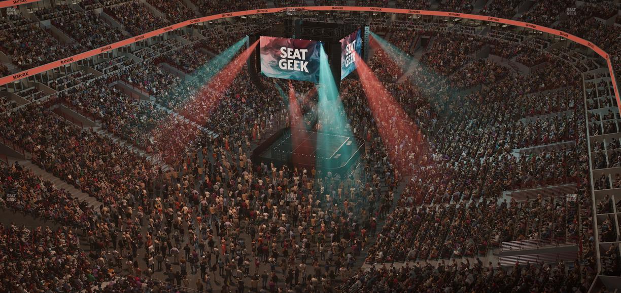 United Center - Section Level Iii Suite 58 Seat View