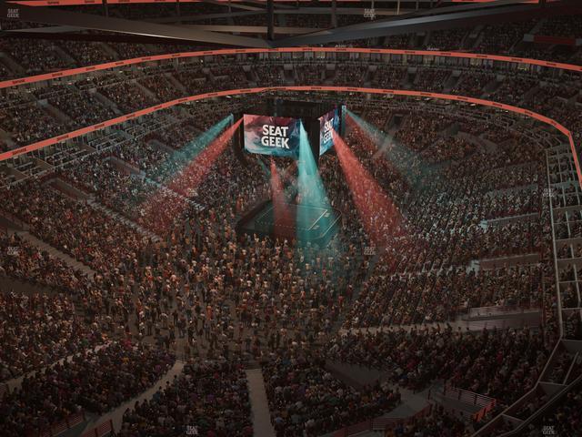 United Center - Section Level Iii Suite 58 Seat View