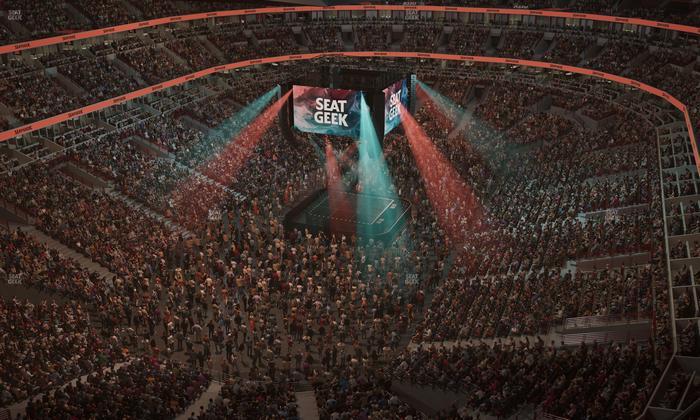 United Center - Section Level Iii Suite 58 Seat View