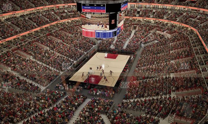 United Center - Section Level Iii Suite 59 Seat View