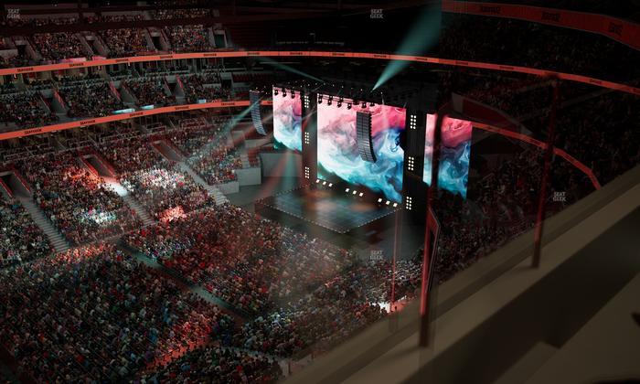 United Center - Section Level Iii Suite 6 Seat View