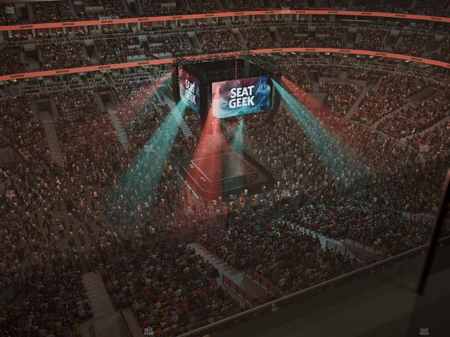 United Center - Section Level Iii Suite 6 Seat View