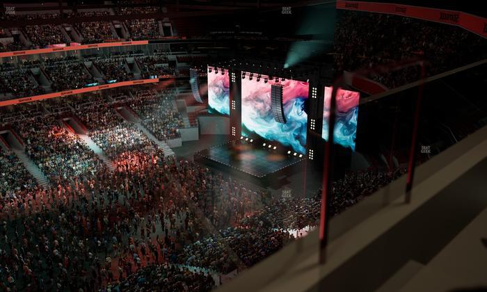 United Center - Section Level Iii Suite 6 Seat View