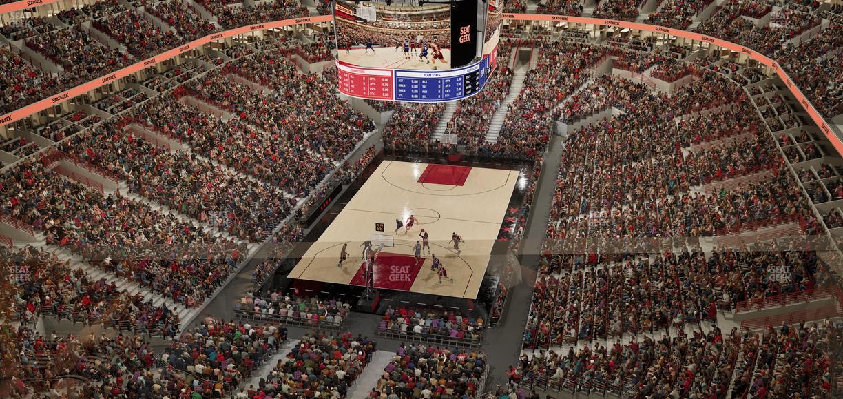 United Center - Section Level Iii Suite 60 Seat View
