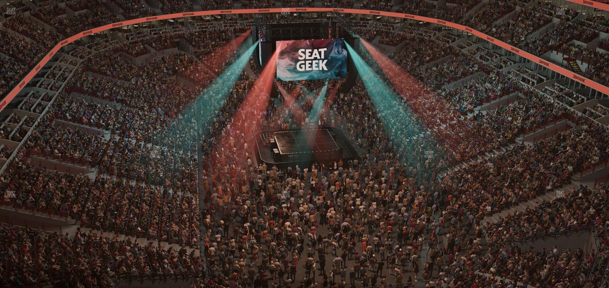 United Center - Section Level Iii Suite 66 Seat View