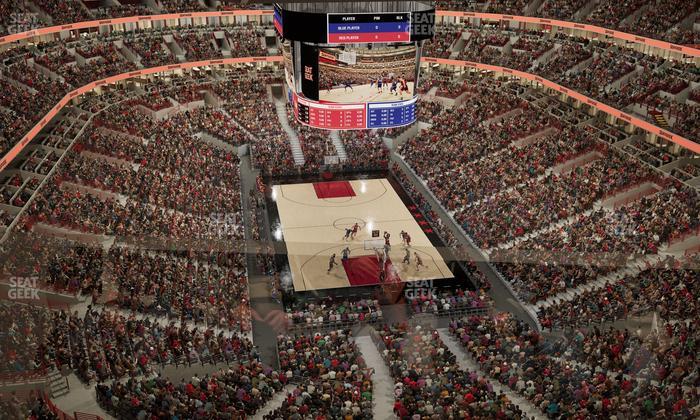 United Center - Section Level Iii Suite 66 Seat View