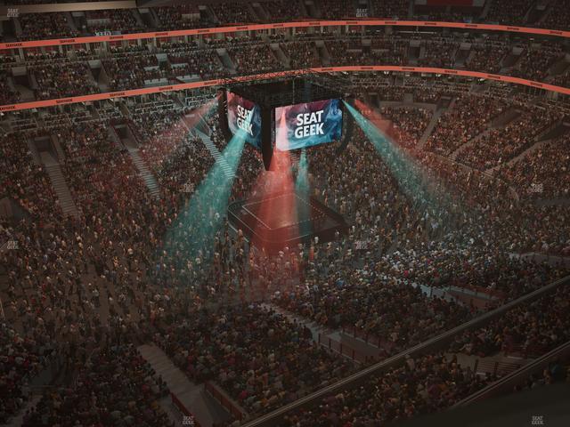 United Center - Section Level Iii Suite 7 Seat View