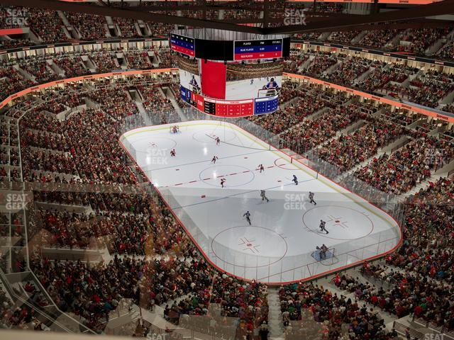 United Center - Section Level Iii Suite 70 Seat View