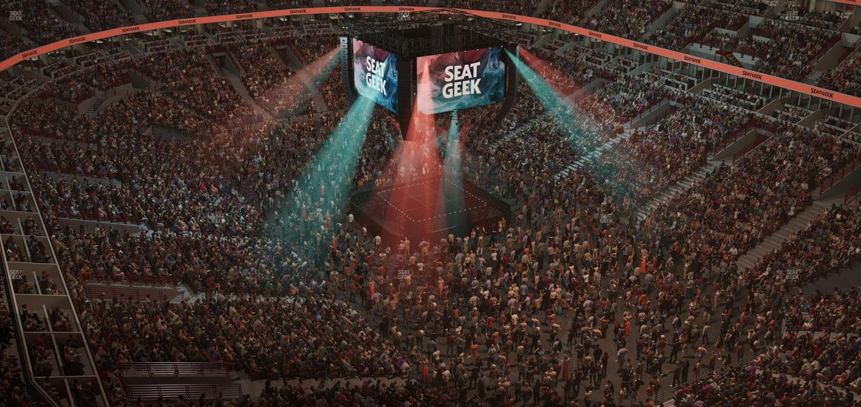 United Center - Section Level Iii Suite 71 Seat View