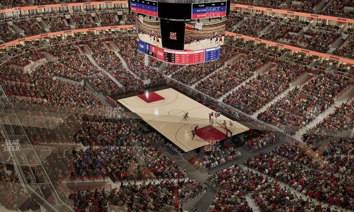 United Center - Section Level Iii Suite 72 Seat View