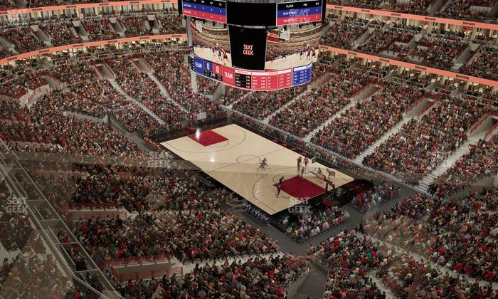 United Center - Section Level Iii Suite 73 Seat View