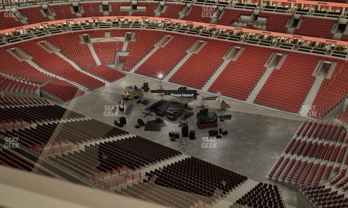 United Center - Section Level Iii Suite 77 Seat View