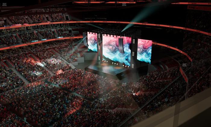 United Center - Section Level Iii Suite 8 Seat View