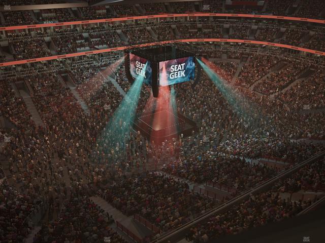 United Center - Section Level Iii Suite 8 Seat View