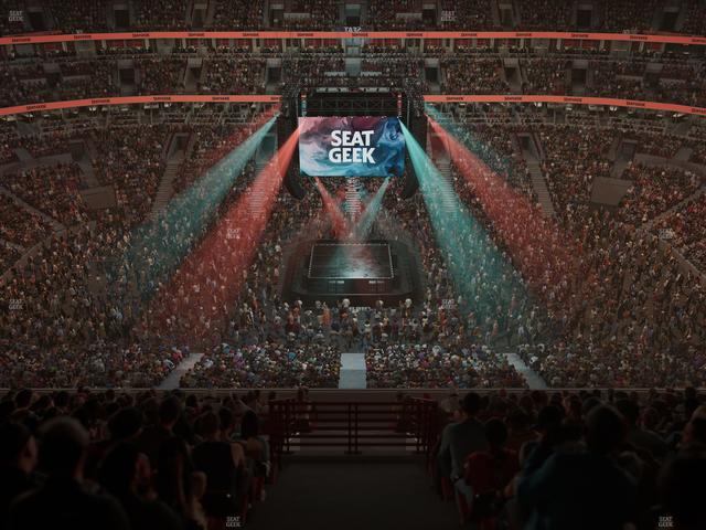 United Center - Section Sro Seat View