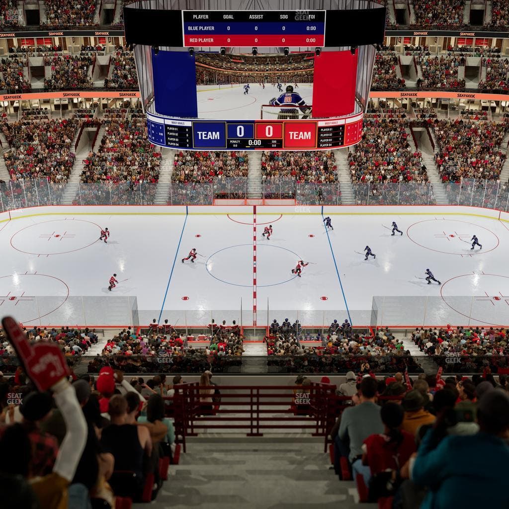 United Center - Section Sro Seat View